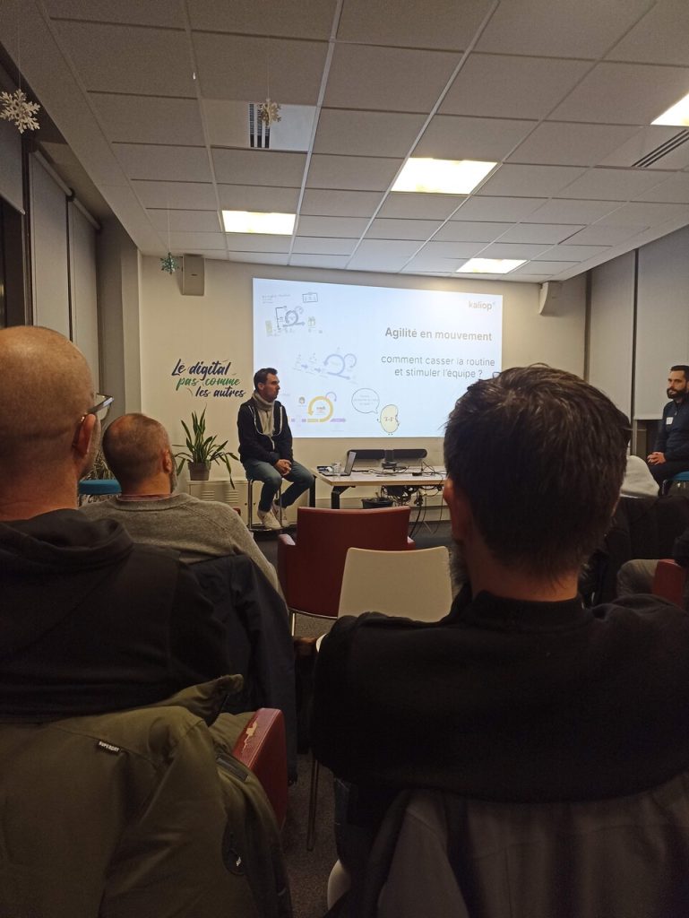 Photo du Meetup Apéro agile de décembre 2024 : comment casser la routine et stimuler l'équipe agile ?