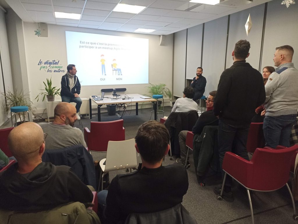 Photo du Meetup Apéro agile de décembre 2024 : comment casser la routine et stimuler l'équipe agile ?