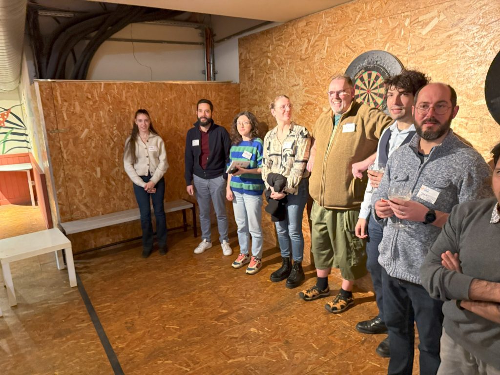 Photo du Meetup Apéro Agile de janvier 2025 : un Impromptu Networking pour bien démarrer l'année