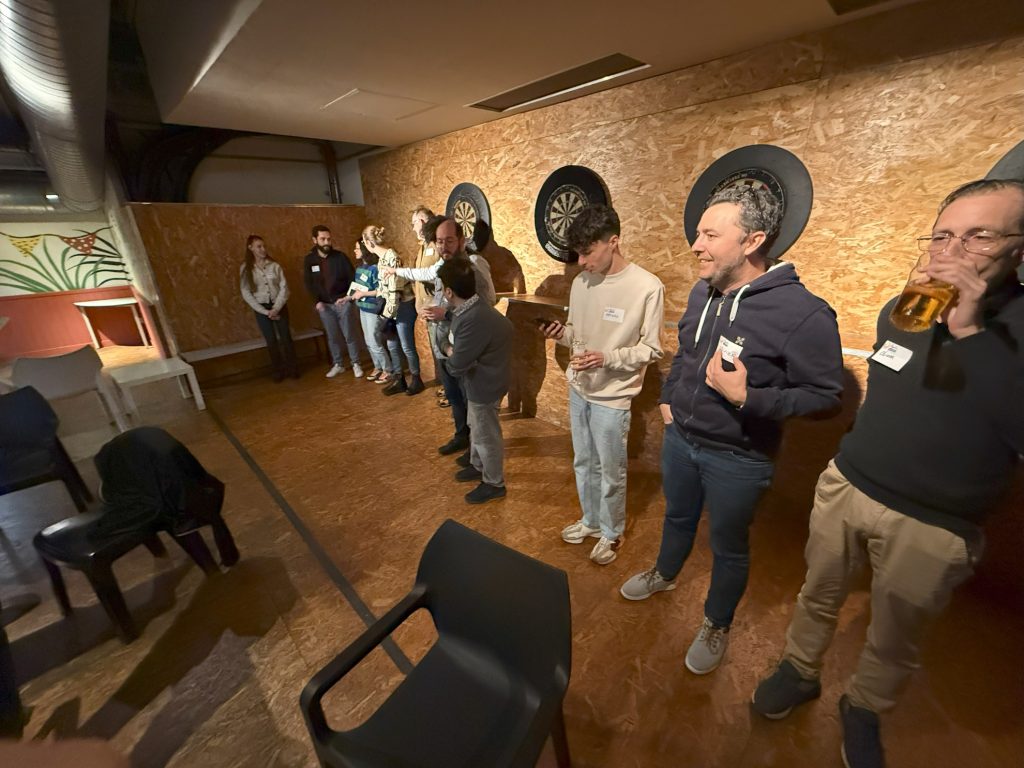 Photo du Meetup Apéro Agile de janvier 2025 : un Impromptu Networking pour bien démarrer l'année