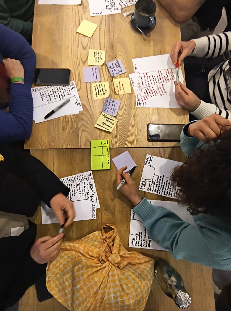 Apéro agile : atelier "réinventer le processus de conception : un voyage du double diamant à une nouvelle méthode"