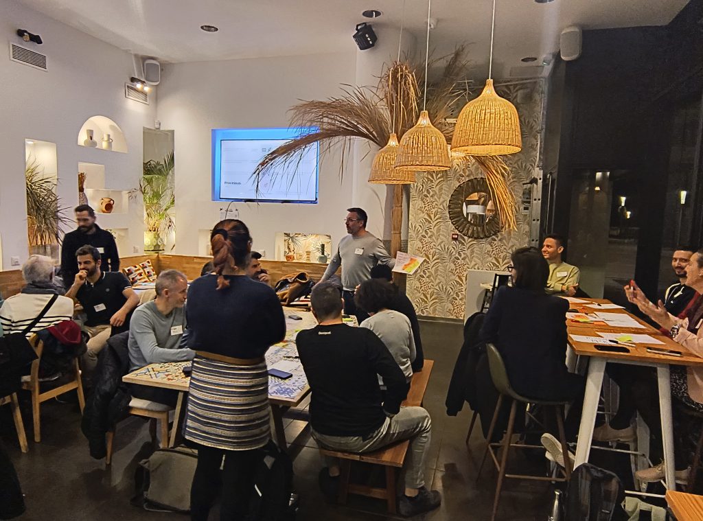 Apéro agile : atelier "réinventer le processus de conception : un voyage du double diamant à une nouvelle méthode"