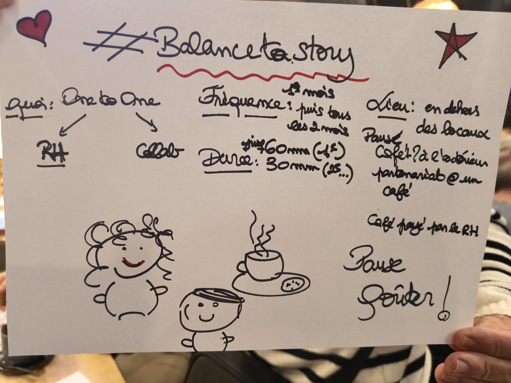 Apéro agile : atelier "réinventer le processus de conception : un voyage du double diamant à une nouvelle méthode"